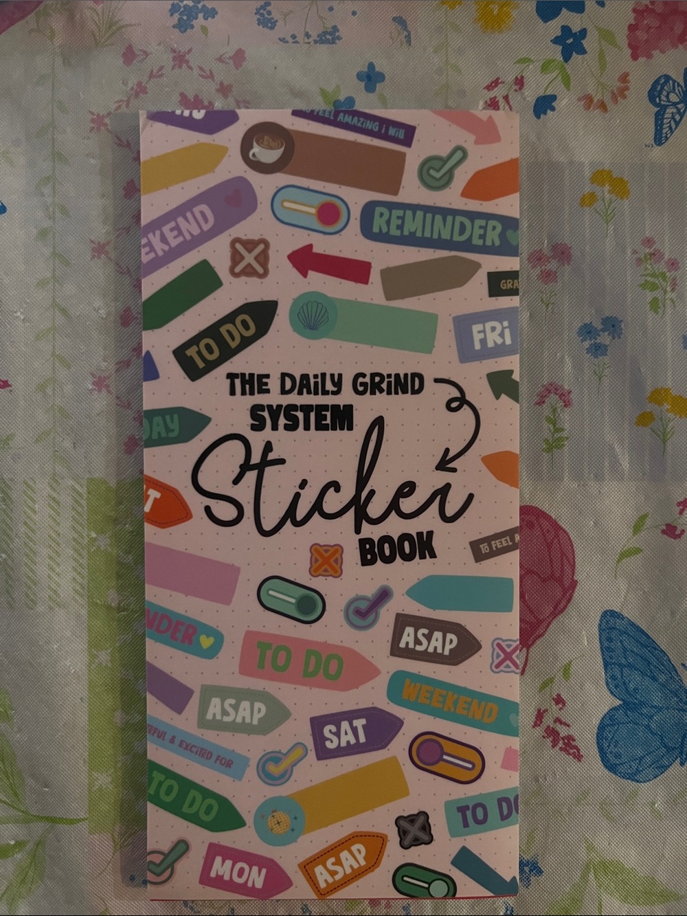 Daily Grind Planner- system sticker book